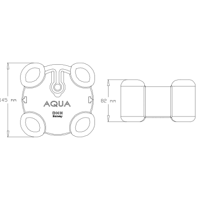 Силиконовый чехол для герметизации Aqua-30 shock absorber